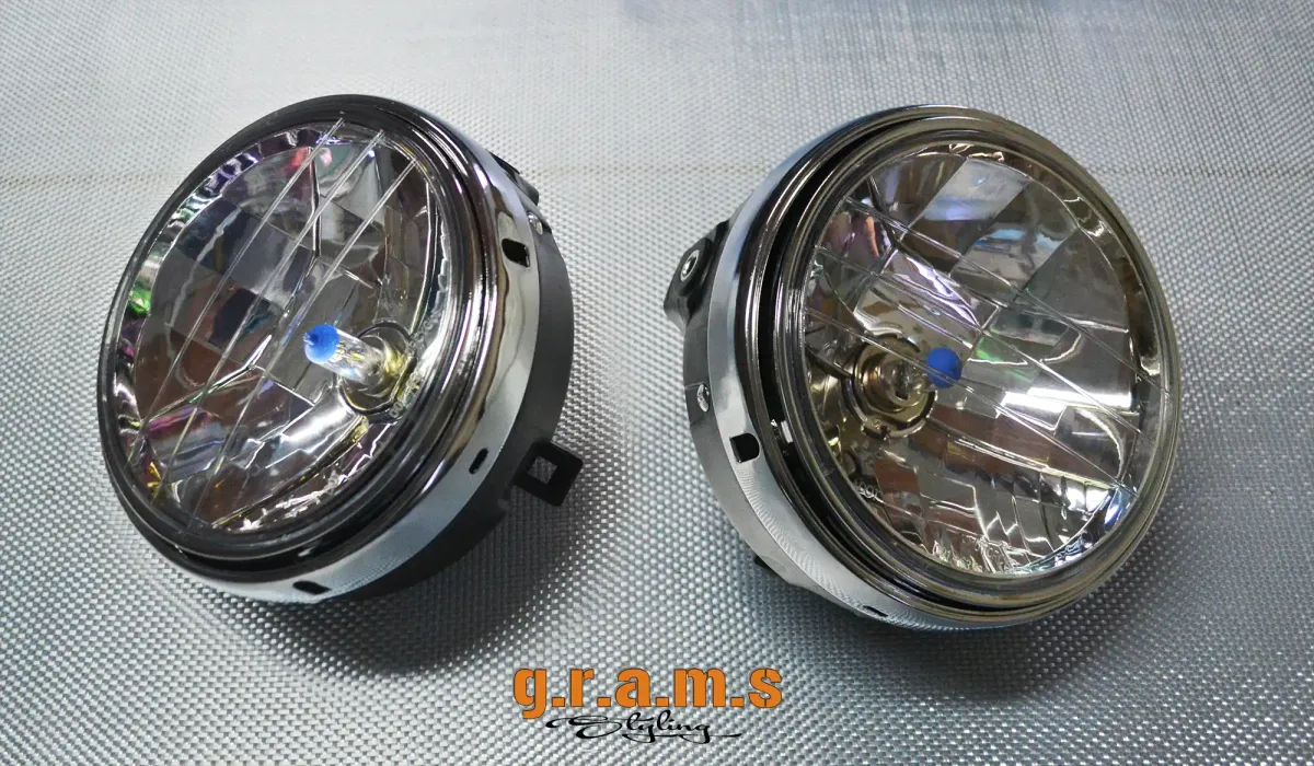 Nissan S14 Headlight Mounts - Boss V2 Style, photo 12 of 13