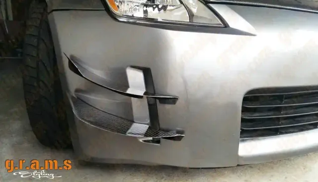 Nissan 350Z Front Bumper Canards