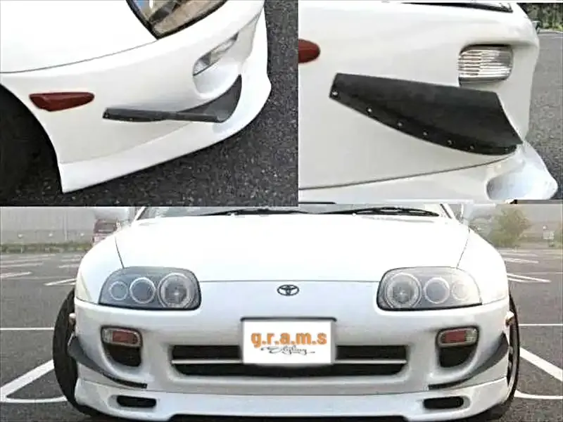 Toyota Supra MK4 OEM Front Bumper Canards, photo 2 of 5