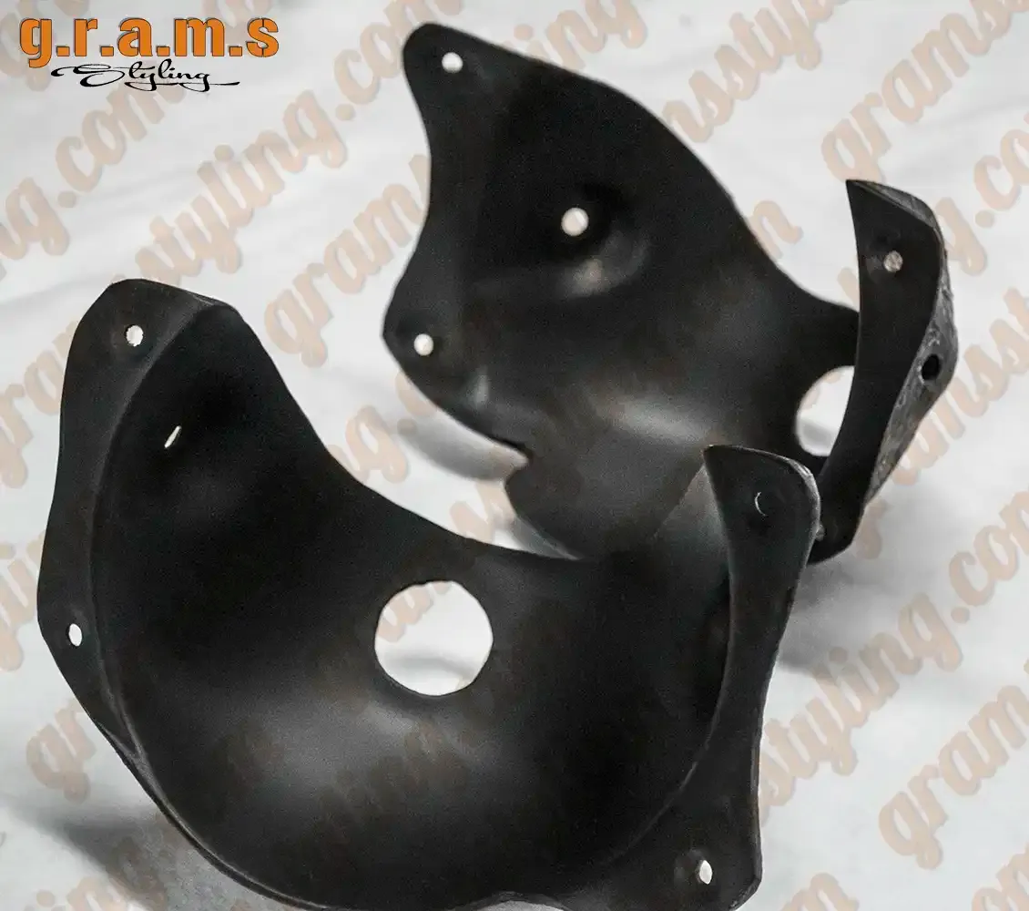 Nissan S14 Headlight Mounts - Boss V2 Style, photo 9 of 13