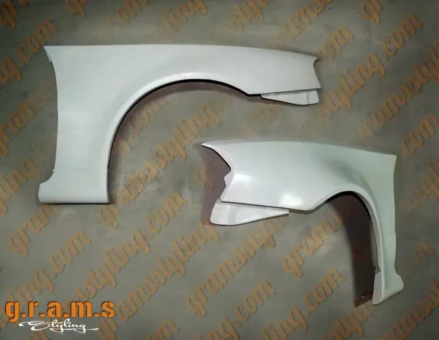 Nissan Skyline R34 Front Wings / Fenders - Z-Tune Style Widebody