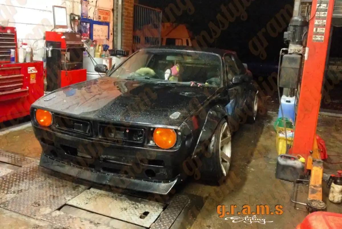 Nissan Silvia S14 S14a Front Bumper Boss V2 Style, foto 8 van 13
