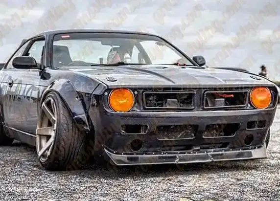 Nissan Silvia S14 S14a Front Bumper Boss V2 Style, foto 7 van 13