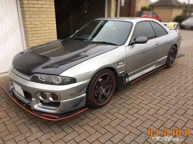 Nissan R33 Front Bumper Splitter - Lip 176cm, photo 4 of 13