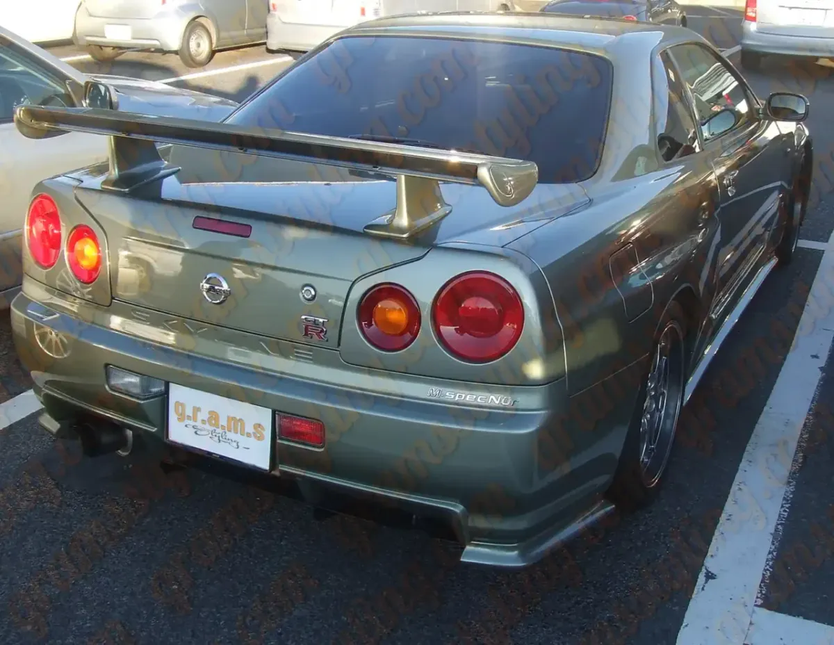 Nissan Skyline R34 GT-R Z-Tune Style Rear Spats, photo 1 of 3