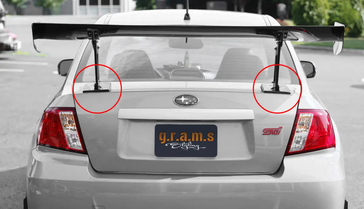 Universal Spoiler Boot Mounts, photo 6 of 6