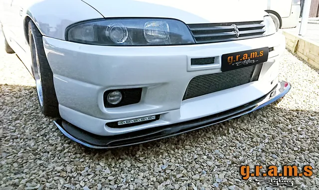 Nissan R33 Front Bumper Splitter - Lip 176cm