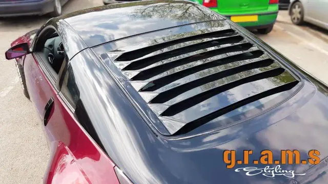 Nissan 350Z Rear Window Louvers
