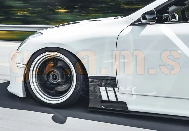 Infiniti G35 Aero Side Diverters