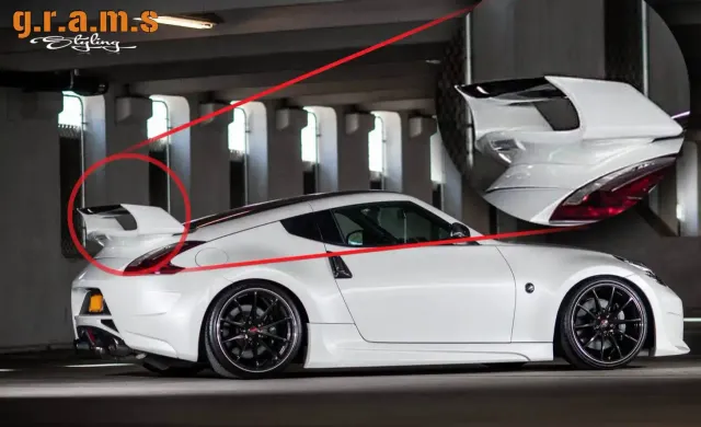 Nissan 370Z Spoiler Amuse Style