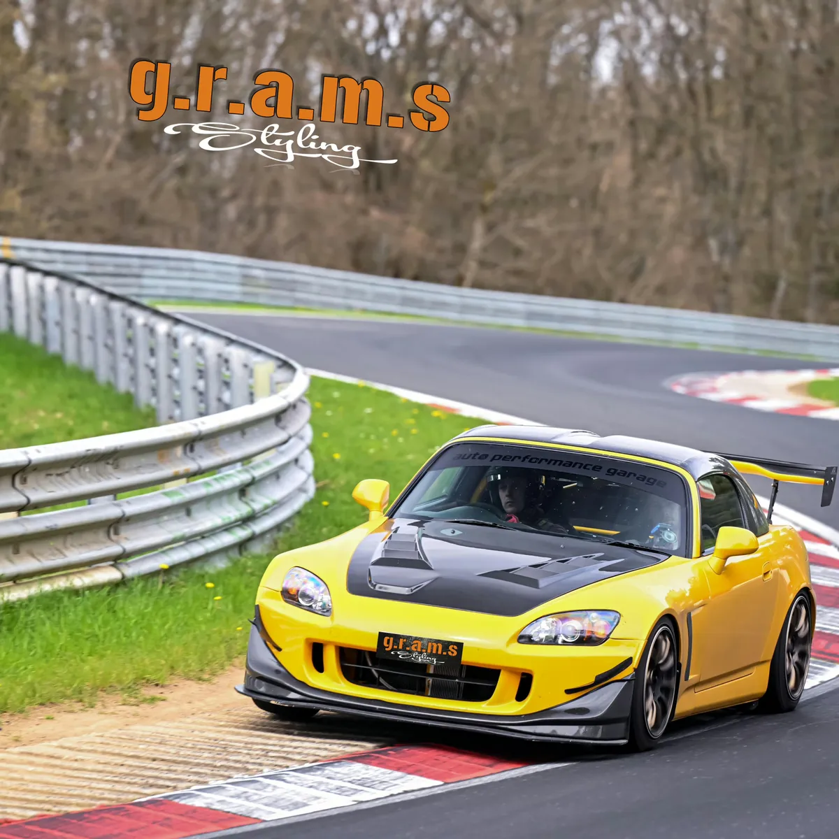 Honda S2000 AP2 Front Lip Splitter - CR Style, photo 2 of 16