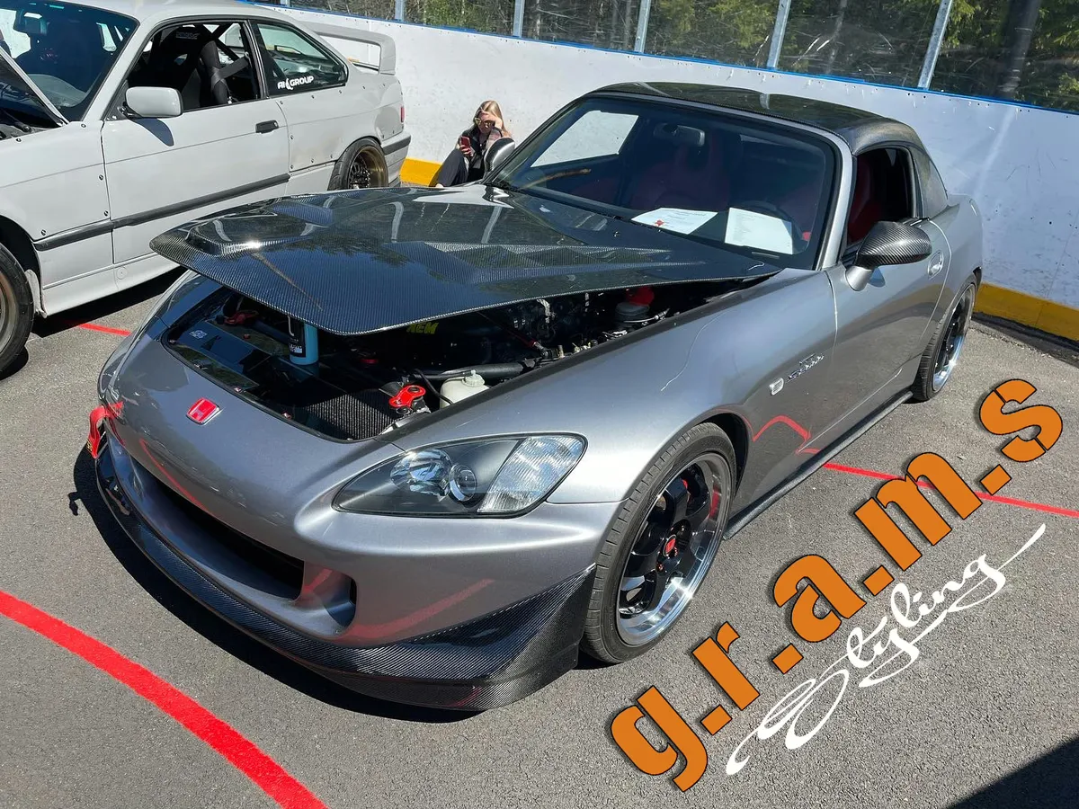 Honda S2000 AP2 Front Lip Splitter - CR Style, photo 4 of 16