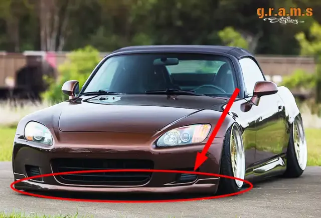 Honda S2000 AP1 Front Lip Splitter