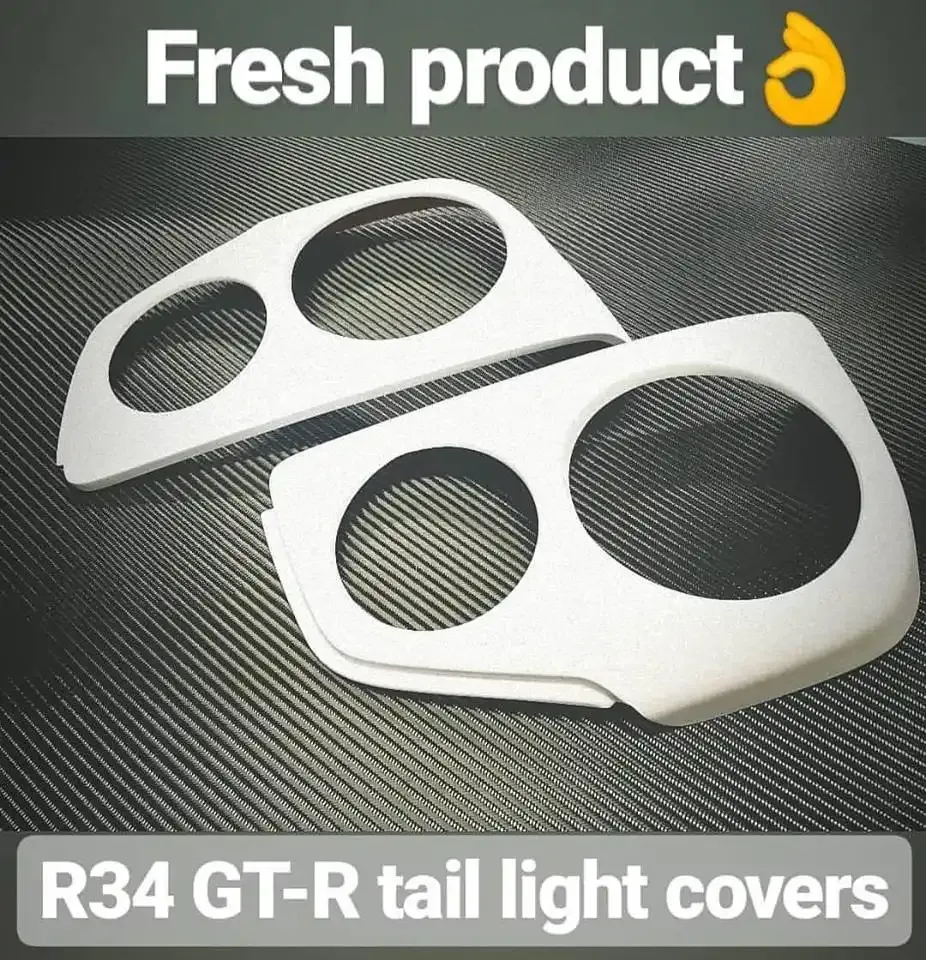Nissan Skyline R34 Rear Light Covers - GT-R Style, photo 7 of 7