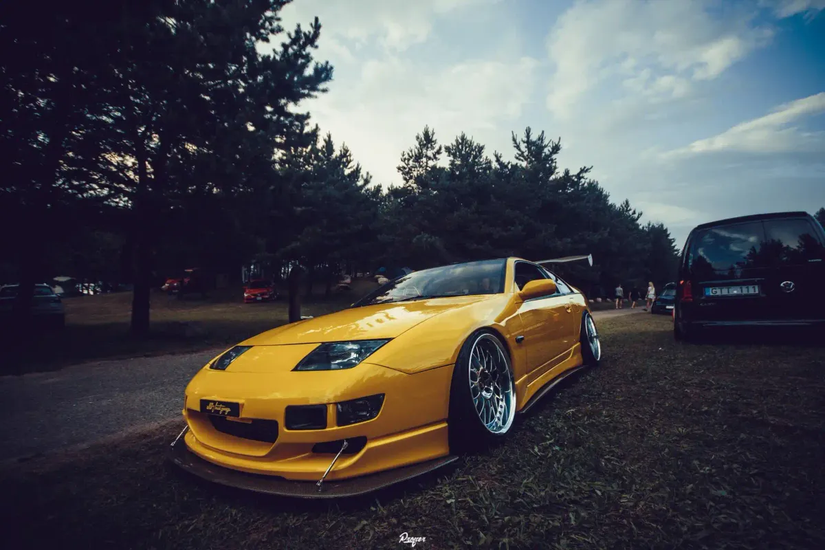 Nissan 300ZX Front Bumper Fog Light Air Ducts - Nismo Style, photo 3 of 6