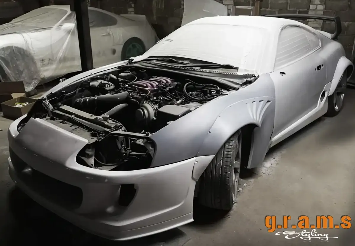 Toyota Supra MK4 Front Fender Flares - Version 1, photo 8 of 10