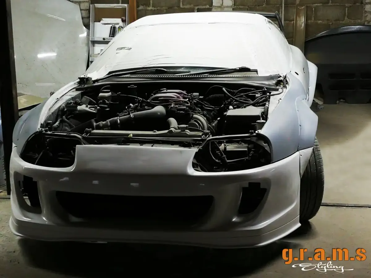 Toyota Supra MK4 Front Fender Flares - Version 1, photo 9 of 10