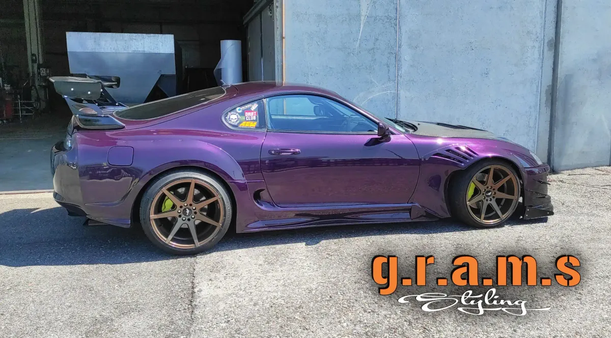 Toyota Supra MK4 Front Fender Flares - Version 1, photo 3 of 10