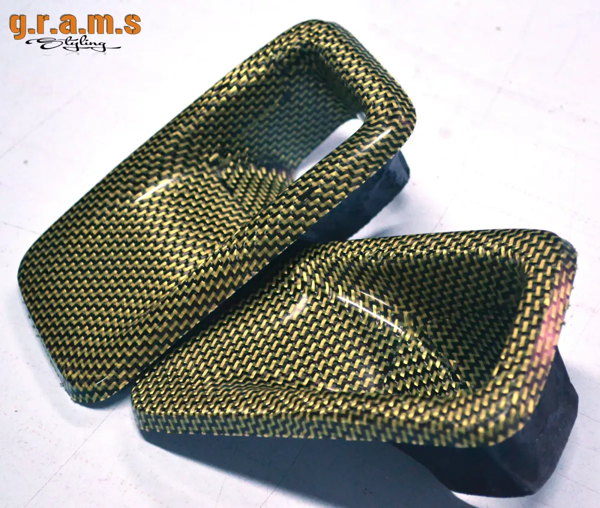 Nissan 300ZX Front Bumper Fog Light Air Ducts - Nismo Style, photo 4 of 6