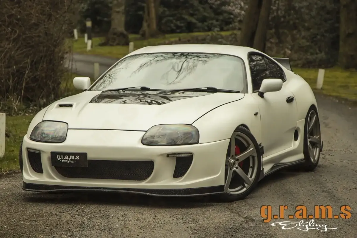 Toyota Supra MK4 Lightweight Vented Bonnet, photo 4 of 4