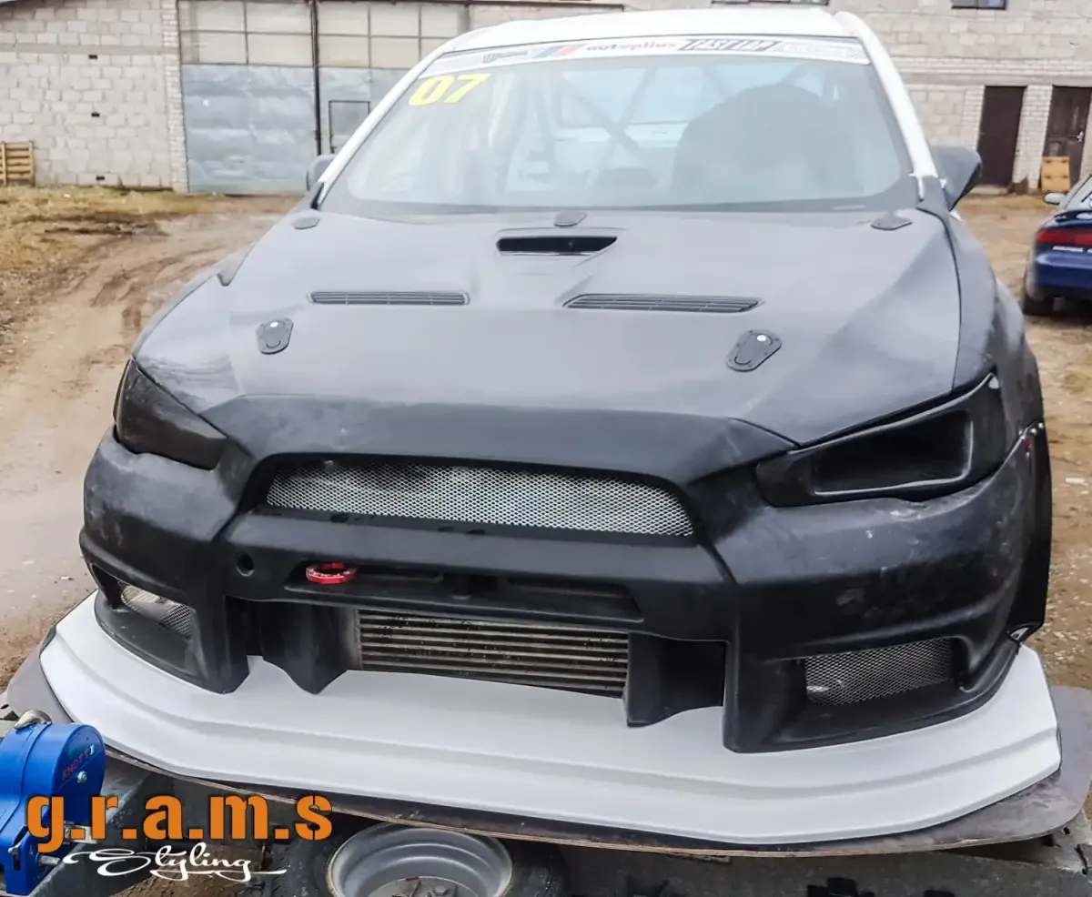 Mitsubishi Lancer Evolution X Bonnet - OEM Style, photo 6 of 11