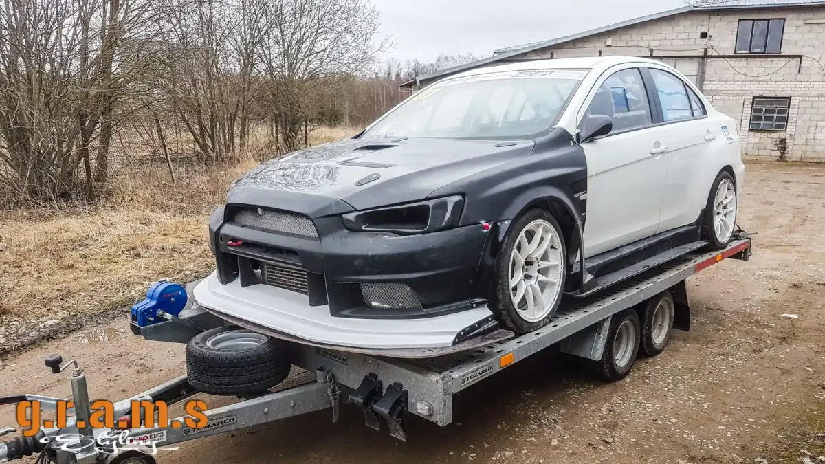 Mitsubishi Lancer X Front Wings / Fenders - Varis Style +30mm, photo 2 of 16