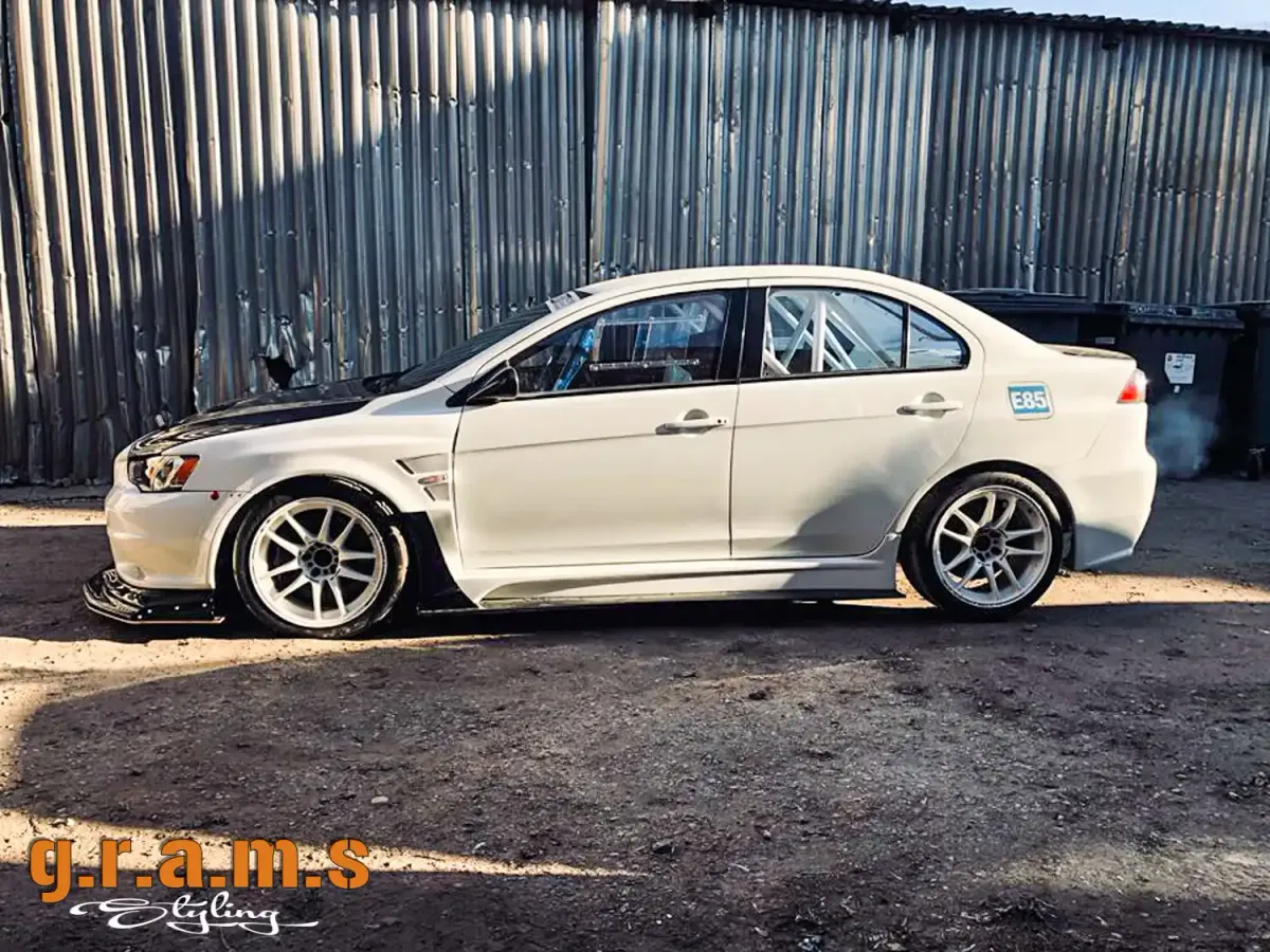 Mitsubishi Lancer X Front Wings / Fenders - Varis Style +30mm, photo 6 of 16