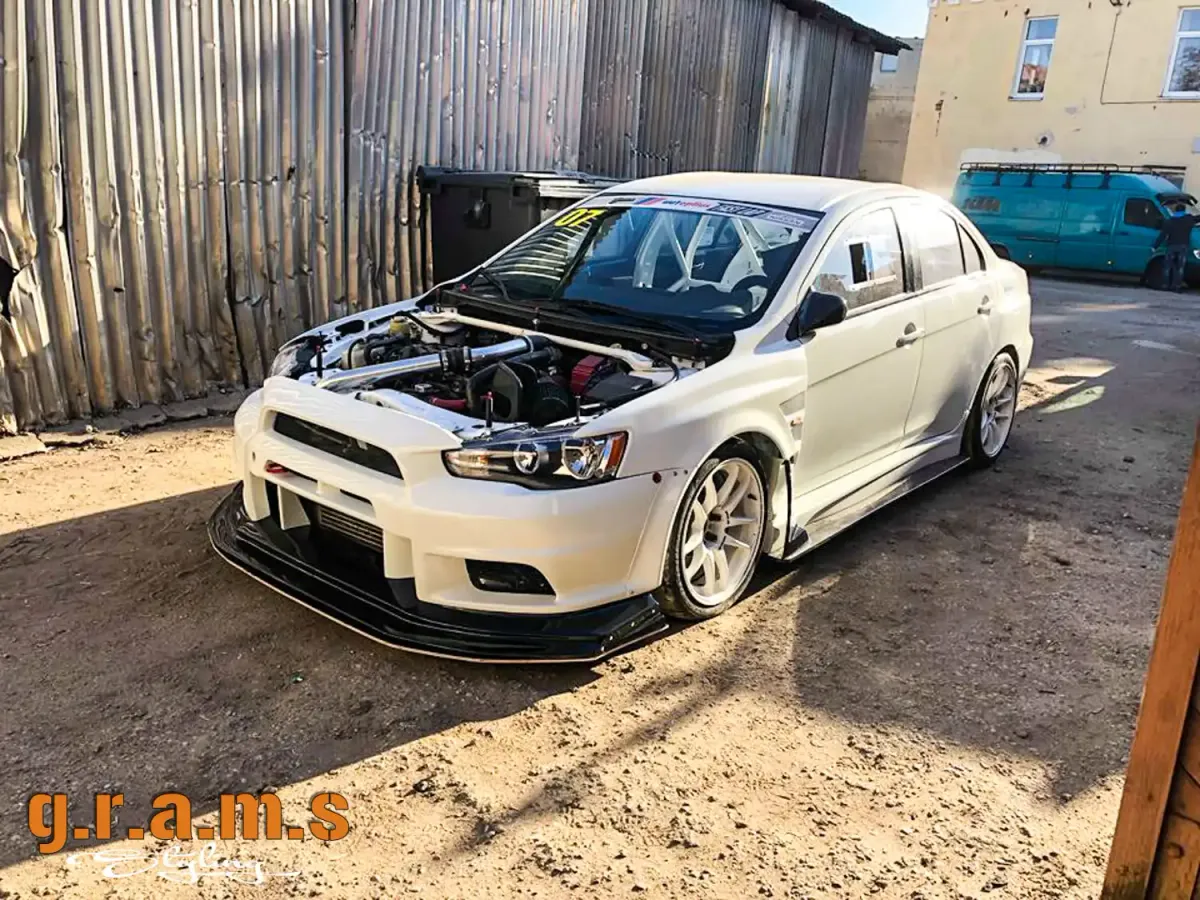 Mitsubishi Lancer X Front Wings / Fenders - Varis Style +30mm, photo 5 of 16