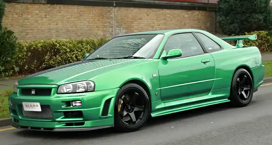 Nissan Skyline R34 GT-R Style Side Skirts / Extensions, photo 2 sur 3