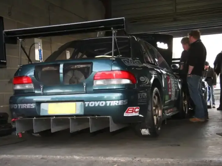 Universal Racing Time Attack Rear Diffuser T8, bild 1 av 8