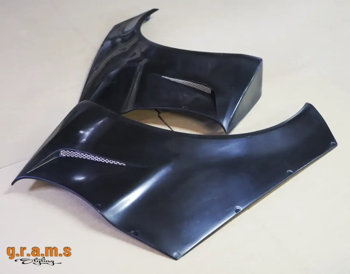 Mitsubishi Lancer Evolution X Rear Fenders - Varis Style, bilde 6 av 9