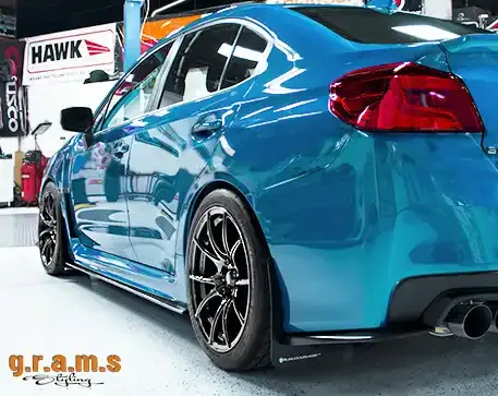 Subaru Impreza 2011-2014 Side Skirt Extensions - HT Style, photo 4 of 6