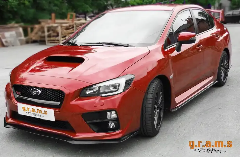 Subaru Impreza 2011-2014 Side Skirt Extensions - HT Style, photo 2 of 6