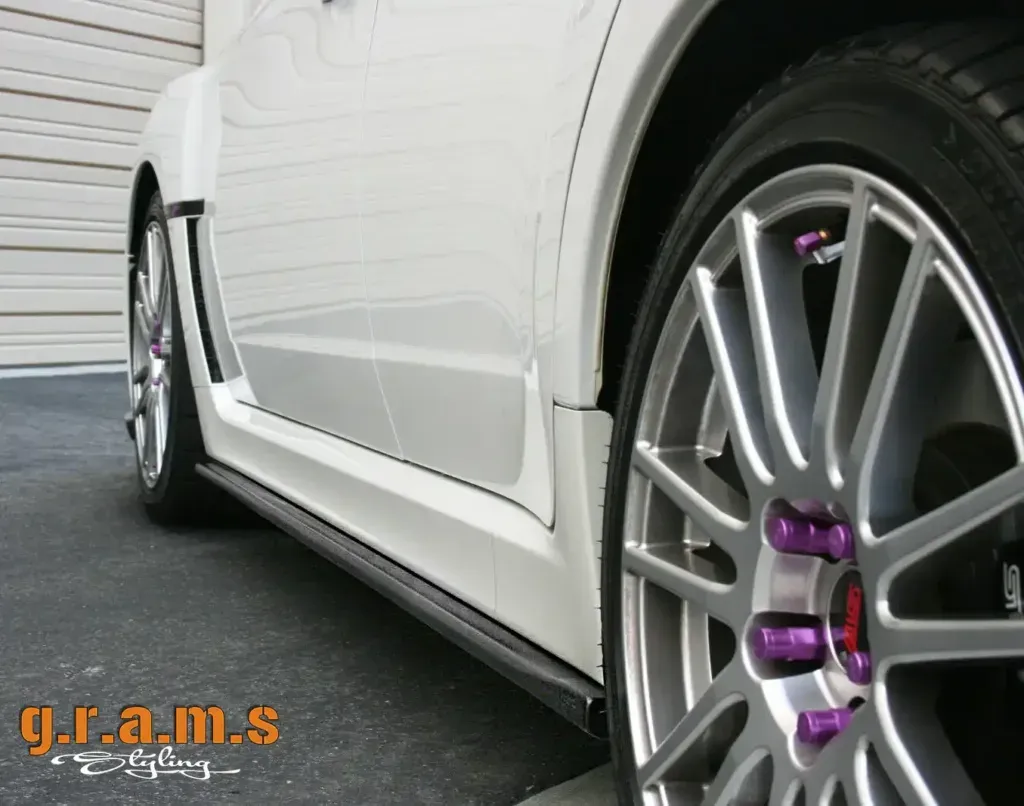 Subaru Impreza 2011-2014 Side Skirt Extensions - HT Style, photo 1 of 6