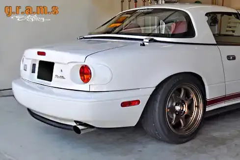 Mazda MX-5 Rear Number Plate Panel - GV Style, photo 3 of 15