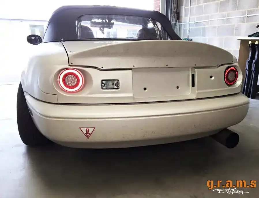 Mazda MX-5 Rear Number Plate Panel - GV Style, photo 7 of 15
