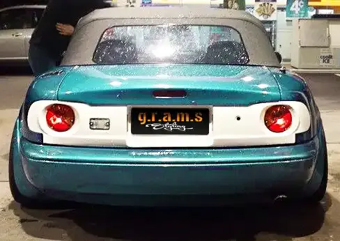 Mazda MX-5 Rear Number Plate Panel - GV Style, photo 1 of 15