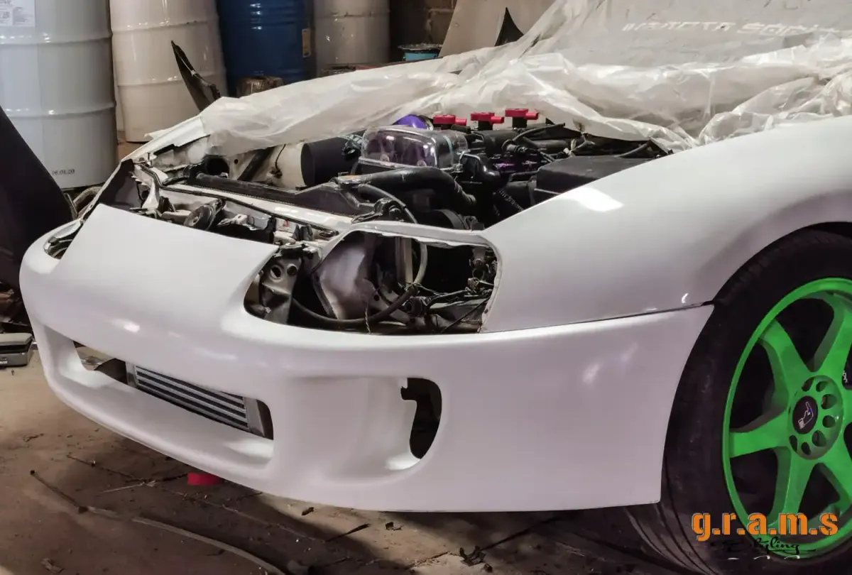 Toyota Supra MK4 Front Bumper - OEM Style, photo 6 of 11