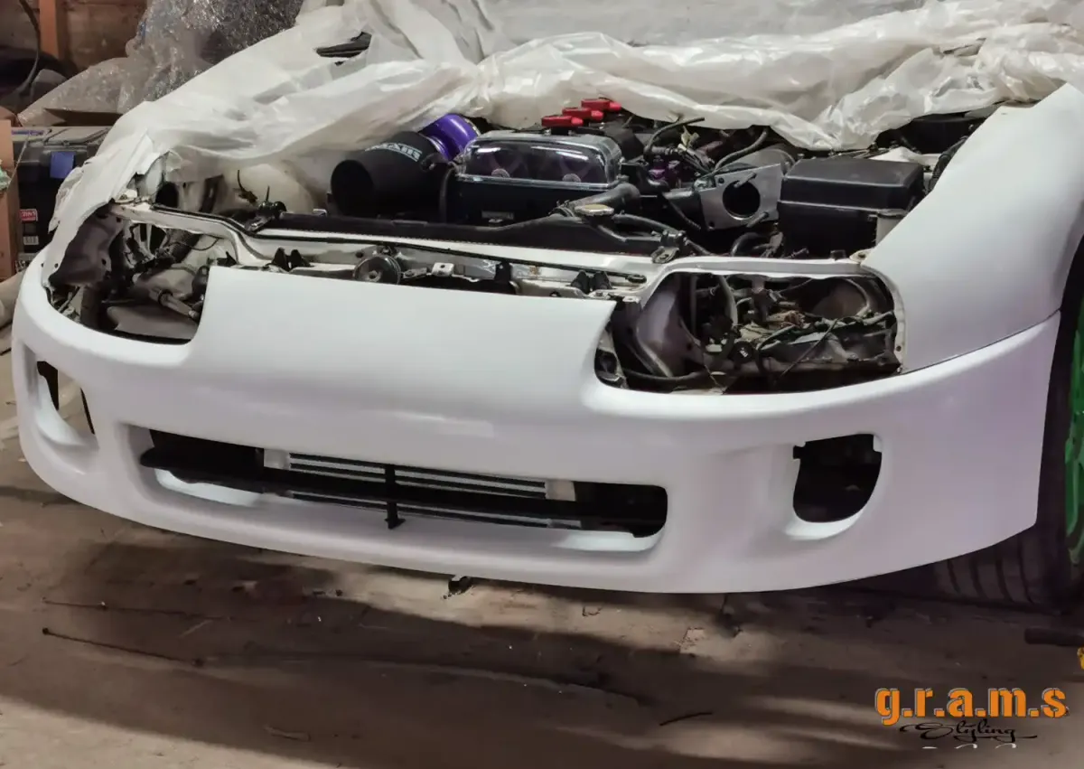 Toyota Supra MK4 Front Bumper - OEM Style, photo 8 of 11