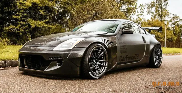 Nissan 350Z Z33 Wide Body Kit - Version 1