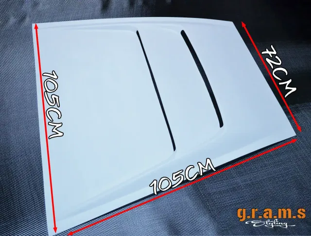 Universal Bonnet Vent - Supra Style