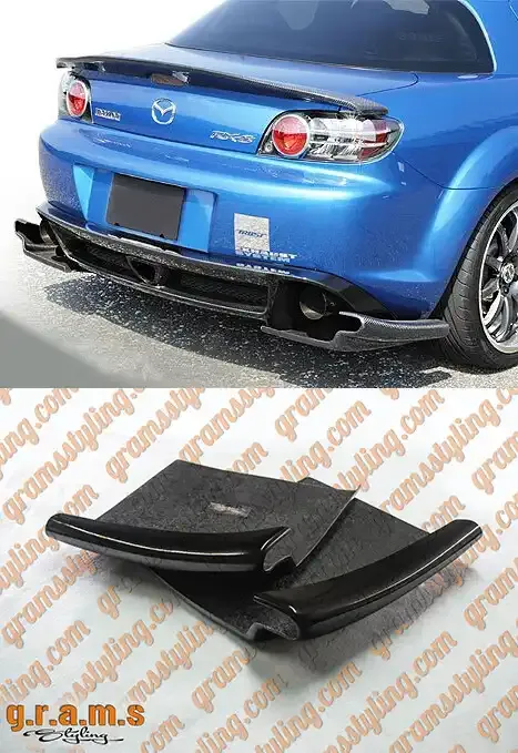Universal Varis Style Side Diffusers / Extensions, photo 8 of 8