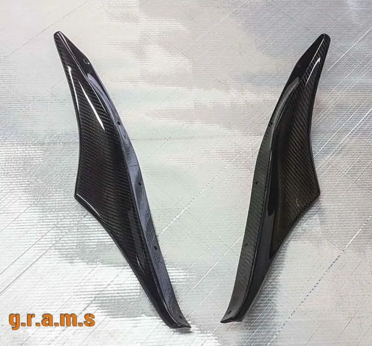 Toyota Supra MK4 Front Bumper Canards - Ridox Style, foto 6 de 12