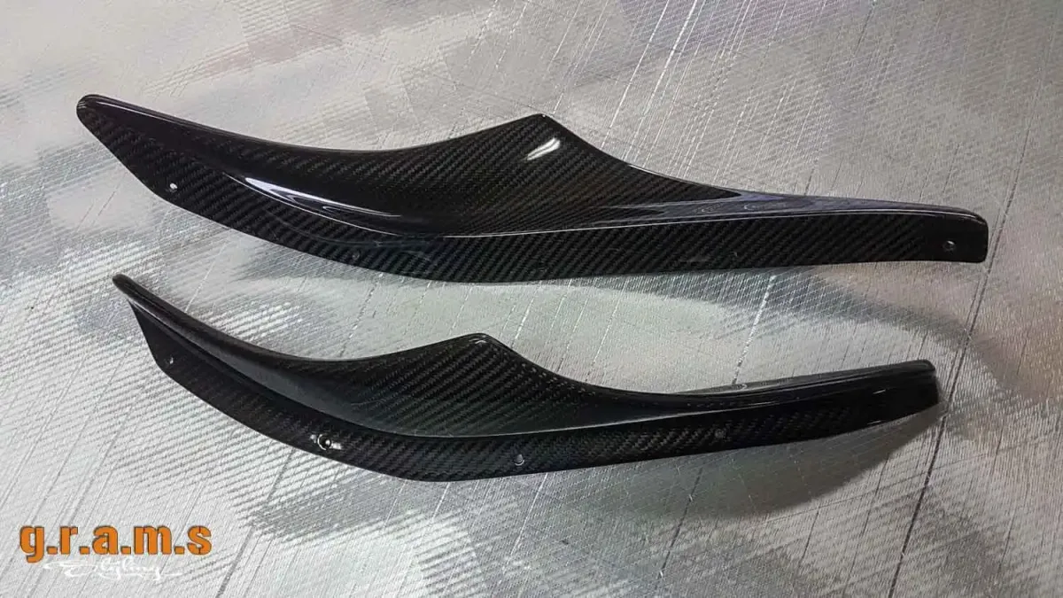 Toyota Supra MK4 Front Bumper Canards - Ridox Style, foto 11 de 12