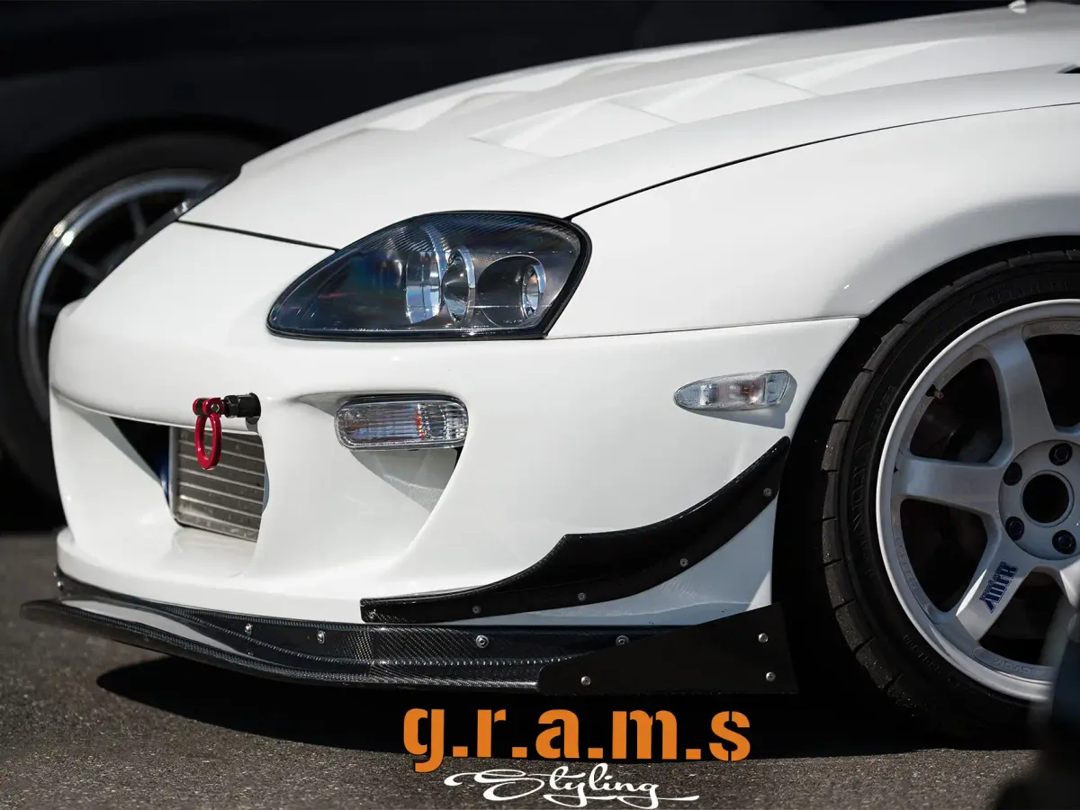 Toyota Supra MK4 Front Bumper Canards - Ridox Style, foto 2 de 12