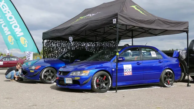 Mitsubishi Lancer Evolution VIII / IX eines Kunden