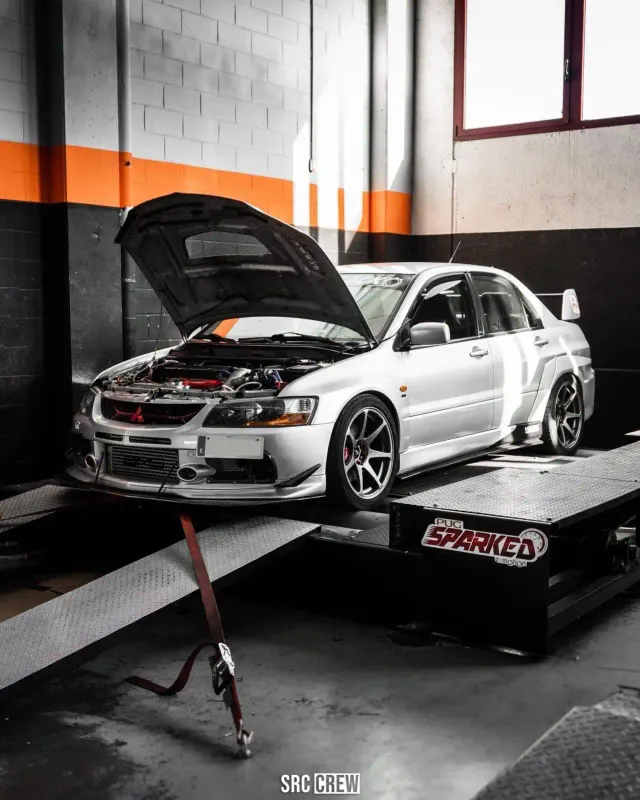 Mitsubishi Lancer Evolution IX eines Kunden