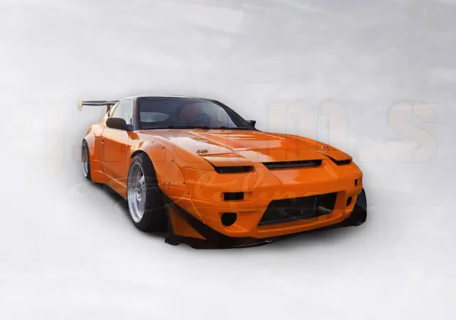 Nissan S13 Hatch 180SX 240SX Front Bumper RB Style V2