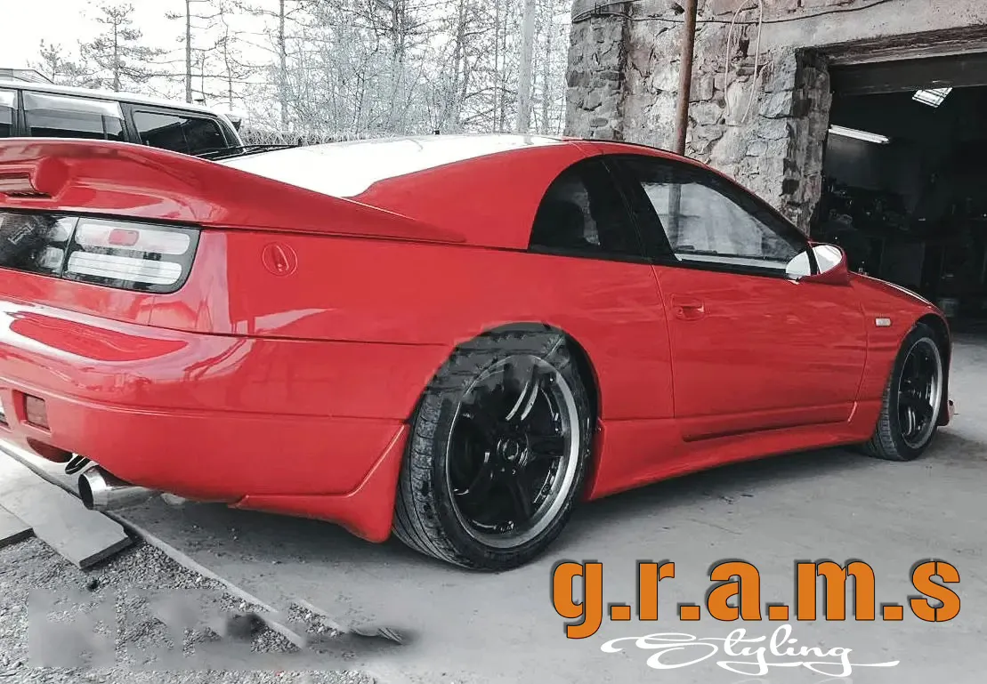 Nissan 300ZX Z32 Roadster Side Skirts - Impul Style 2-Piece, photo 1 of 9