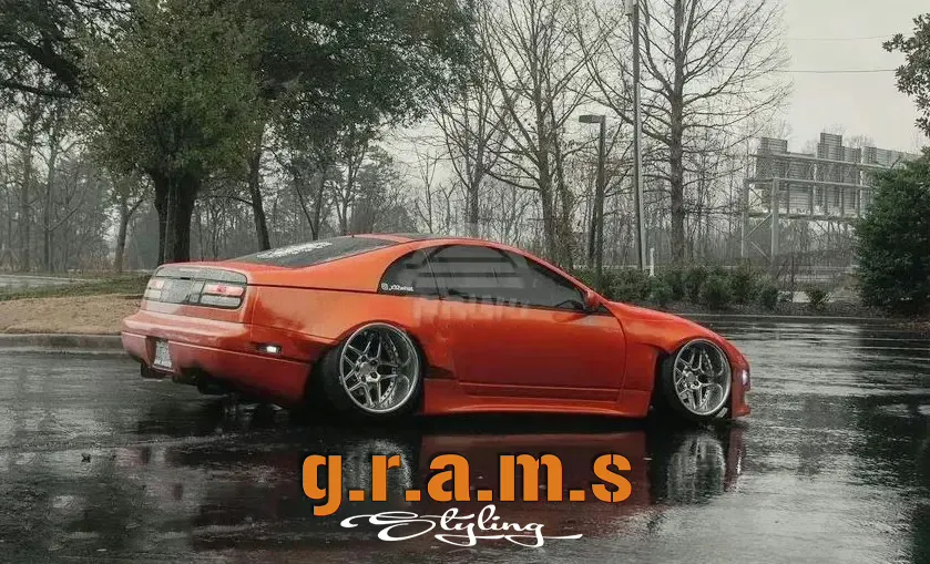Nissan 300ZX Z32 Roadster Side Skirts - Impul Style 2-Piece, photo 6 of 9